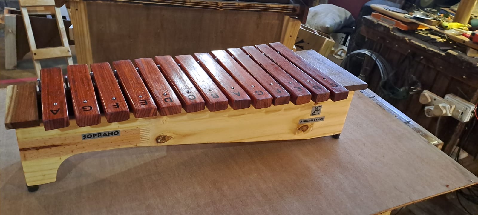Custom African Ethos marimba build